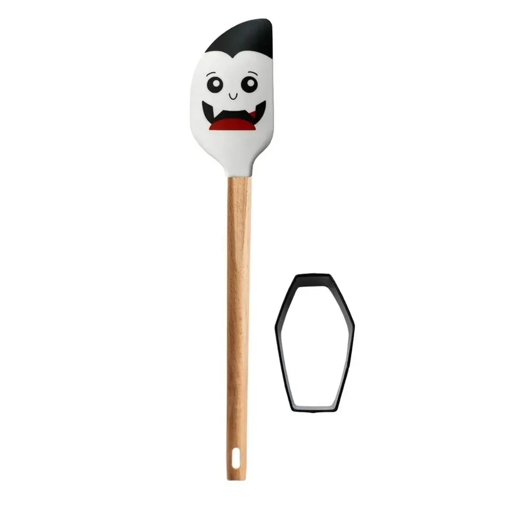Way to Celebrate! Halloween Dracula Spatula with Coffin Cookie Cutter